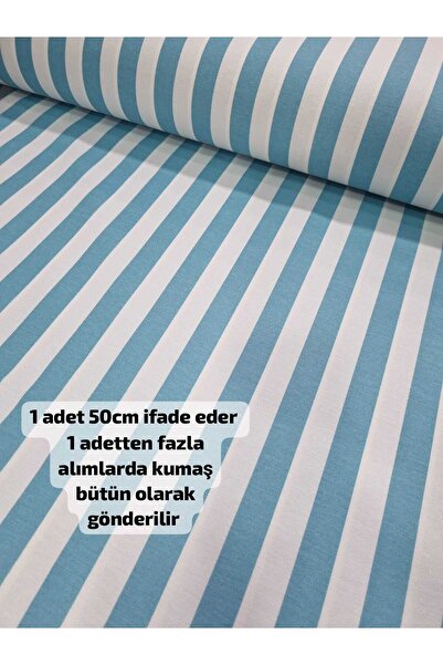 Premier Duck Kumaş Su ve Leke itici özelliği vardır ( Mavi 50 x 180 )