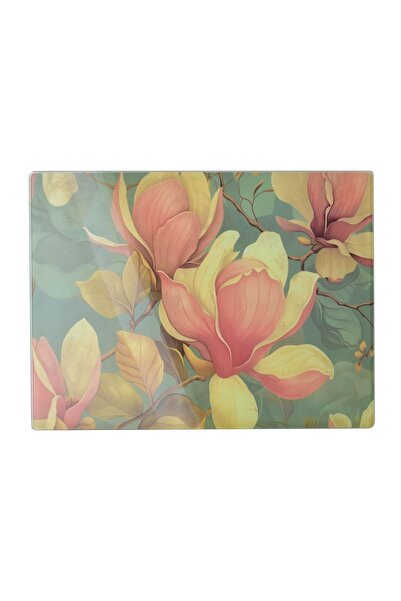 MONDEX Tocător de sticlă Prima Allesken Aria 40x30 cm Magnolia 1 buc.