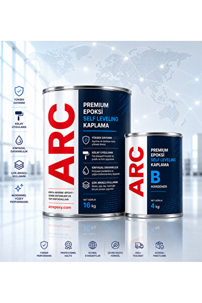 ARCMARİN KİMYA VE DENİZCİLİK HIRDAVAT Epoksi Self Leveling Zemin Teras Balkon...