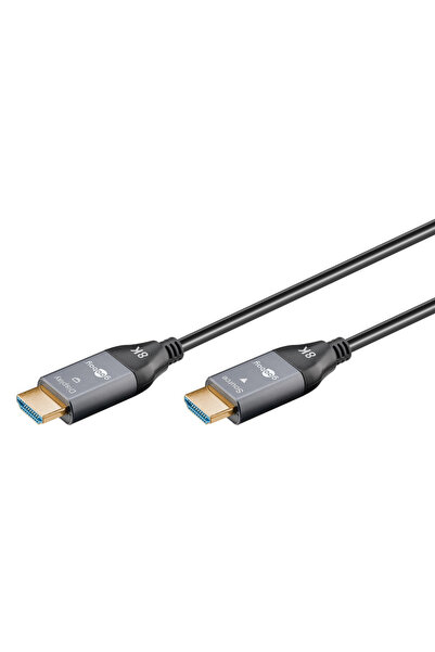 goobay καλώδιο HDMI 2.1 65559 με Ethernet, 8K/60Hz, 48 Gbps, 20m, μαύρο