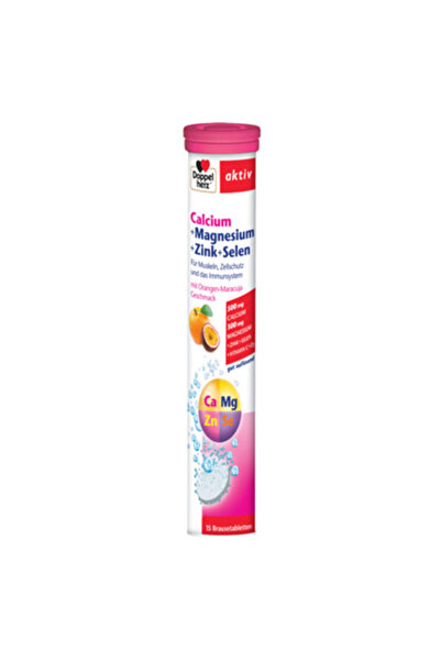doppel herz Calciu Magneziu Zinc Seleniu x 15 Comprimate Efervescente