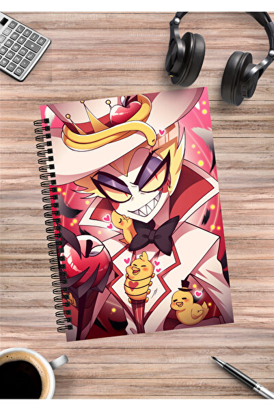 mertfigur Caiet spiralat Hazbin Hotel Anime A5 (50 de foi)