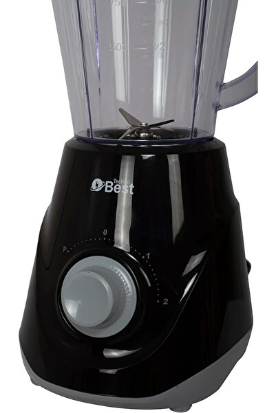 Techno Best 400 Watt Plastic Blender, 1.5 Liter Capacity, Black