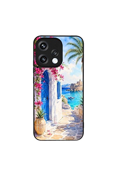 Sonique Θήκη SoniqueGreek Island Muse Series για Oppo Reno15 5G Σοκάκι Ρόδου