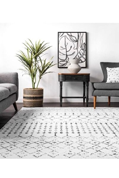 Handpicked Furniture Carpet Moroccan Style Grey For Living Room Bed Room Dini...