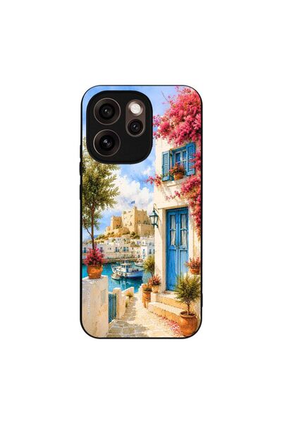 Sonique Θήκη SoniqueGreek Island Muse Series για Oppo Reno15 Pro Max Ροδίτικο...