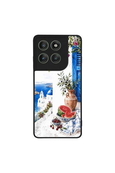 Sonique Θήκη Greek Island Muse Series για Motorola Edge 60 Pro 5G Νησιώτικη Δ...