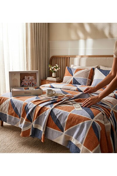 Minteks Home Ranforce Çift Kişilik Pike Takimi