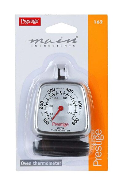 Prestige Oven Thermometer, Durable, High Accuracy, Wide Temperature Range-Sil...