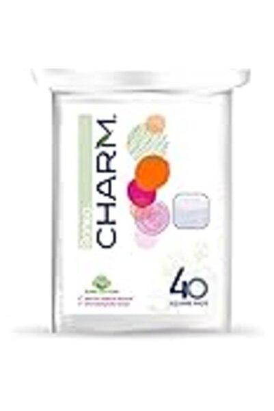 Sanita Club Make Up Square Pads, 40 Counts