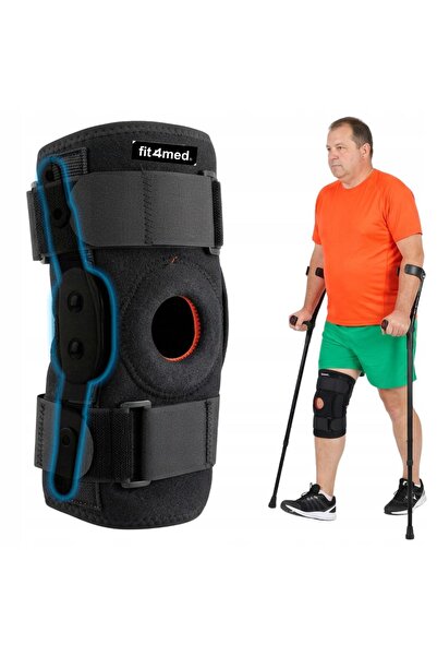 Mardil Orteză de genunchi articulată cu inel rotulian L - Stabilizator ortope...