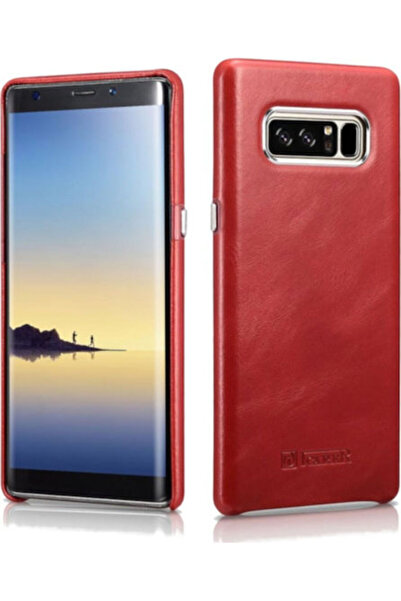 ICARER Θήκη Transformer Vintage Δερμάτινη Κόκκινη (Galaxy Note 8) Κωδικός: RS...