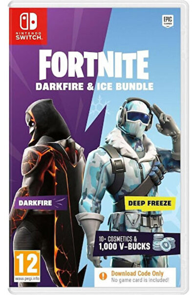 Epic Fortnite Πακέτο Darkfire & Ice (Κωδικός σε Κουτί) Παιχνίδι για Switch