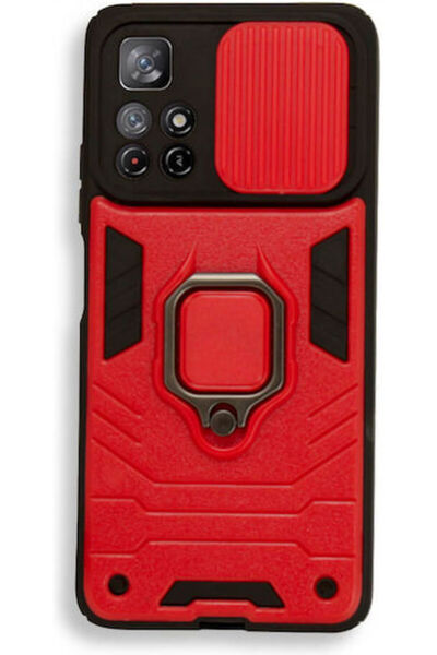 OEM Κόκκινο Πίσω Κάλυμμα (Xiaomi Note 11T, Note 11s, Poco M4 Pro 5G) Κωδικός:...