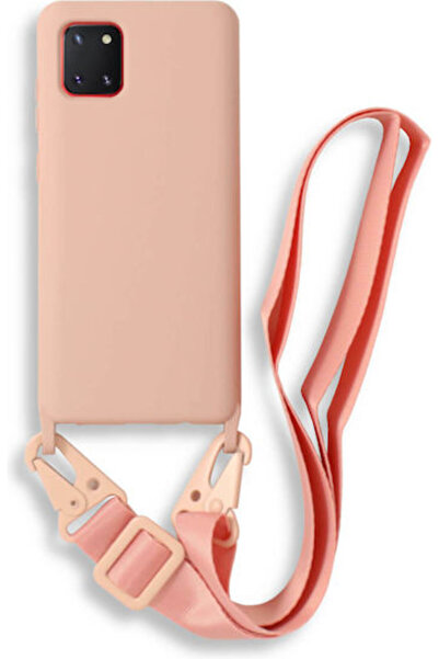 Other Bodycell Πίσω Θήκη Σιλικόνης με Λουράκι Ροζ (Galaxy Note 10 Lite) Κωδικ...