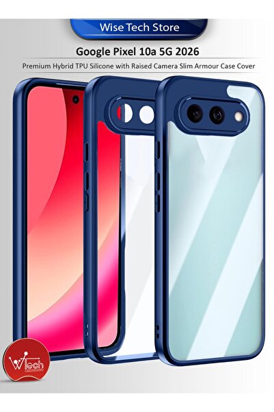 Wtech Google Pixel 10a 5G 2026 Premium Hybrid TPU Silicone with Raised Camera...