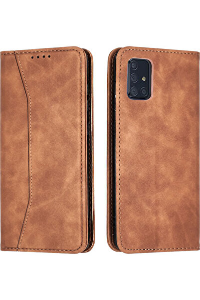 Other Bodycell PU Leather Book Synthetic Leather Brown (Galaxy A71) Code: 04-...