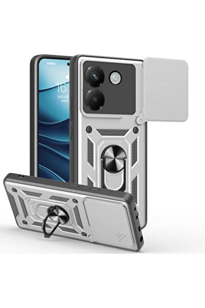 Other Bodycell Συρόμενο Κάλυμμα Πίσω Θήκης Ασημί (Poco M7 Pro) Κωδικός: BA-00581
