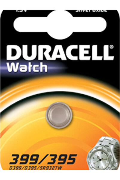 Duracell Μπαταρία ρολογιού οξειδίου του αργύρου 399/395 SR57 1.5V 1 τεμάχιο