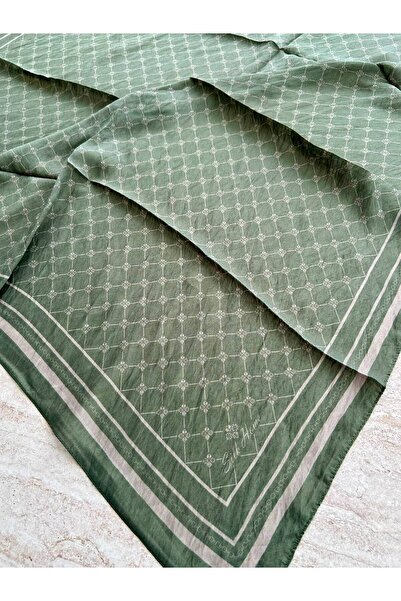 Silk Home وشاح أوليندا باللون الأخضر