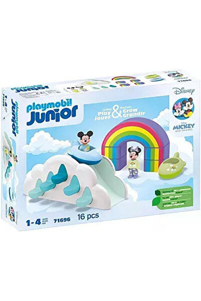 Playmobil Παιδική Διασκέδαση στα Σύννεφα με τον Μίκυ και την Μίνι Μάους για π...