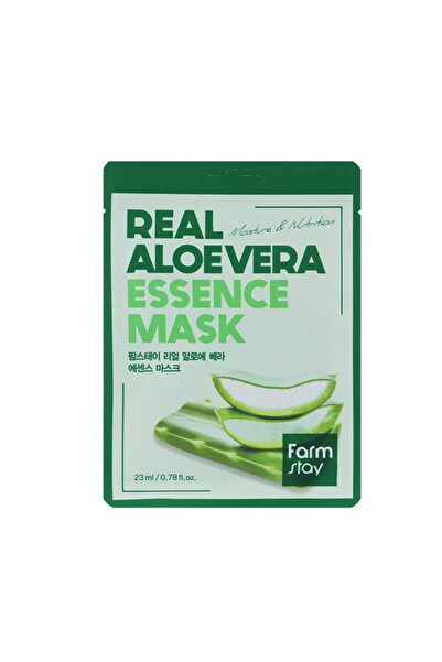 Farmstay Masca Faciala cu Esenta de Aloe Vera - Real Aloe Vera Essence Mask, ...