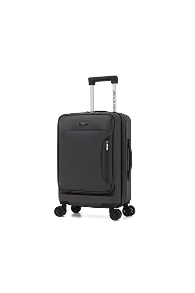 AMERICAN FLYER 20-Inch Expandable Carry-On Luggage, Hard-Side Spinner Suitcas...