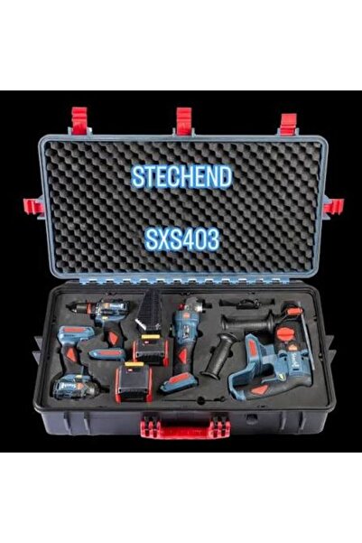 StechEnd SXS403 Akülü Alet Seti 20 V (SX22-SX35-SX44-SX52)