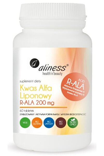 Aliness Kwas Alfa Liponowy 200 Mg 60 Comprimate