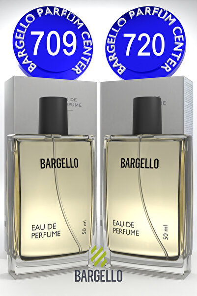 Bargello 709 Erkek Parfüm Oriental 50 ML EDP + 720 Erkek Parfüm Woody 50 ML EDP