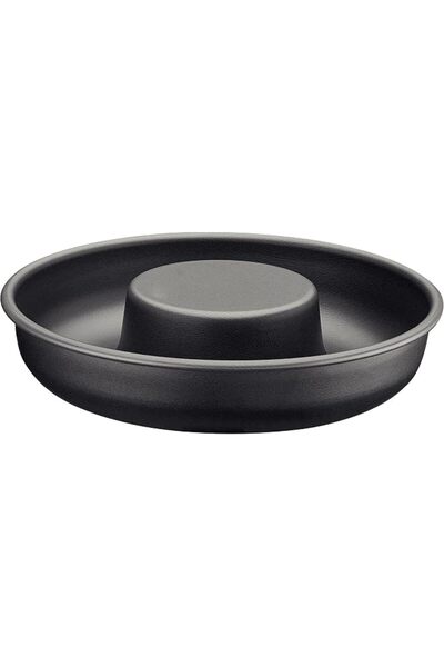 The Bros Brasil 24cm 1.4L Graphite Aluminum Cake Pan with Interior and Exteri...