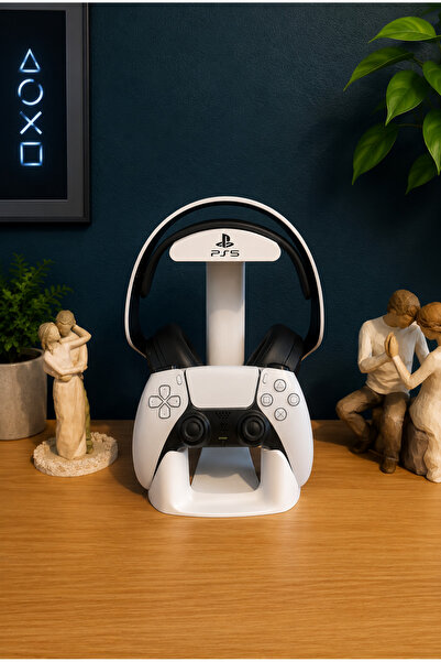 PLUS LIGHT Ps5 Kol Tutucu Stand Ve Kulaklık Standı