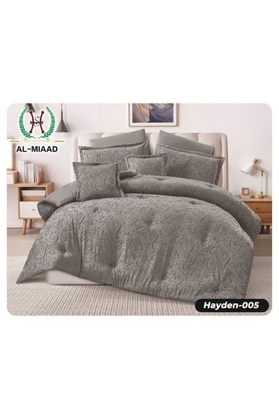 ALMIAAD Luxury Summer Jacquard Bedspread - Nefirn8 Pieces - King Size -260*240