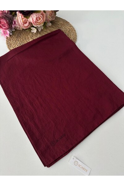 SCARFE SCARF Burgundy voile scarf hvh0406