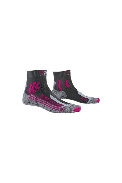 X Bionic Șosete de damă Trek Outdoor scurte Antracit-Fucsia