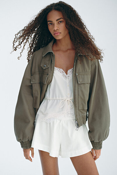 H&M Kot Pull-on Şort