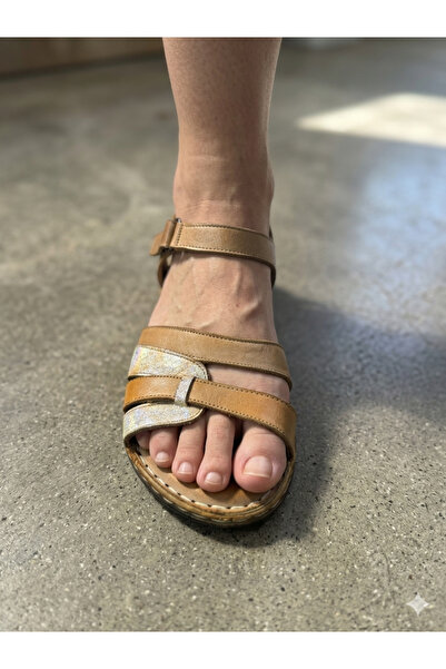 Ercan Konay 252 Orthopedic Genuine Leather Sandals