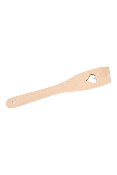 Ceramica Martinescu Spatula din lemn cu model inimioara 30 cm – ustensila cre...