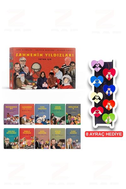Nesil Çocuk Yayınları Sahnenin Yıldızları (10 كتب-كتيبات أسئلة + رسالة للوالد...