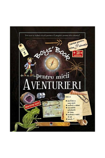 Editura RAO Carte pentru băieți pentru micuții aventurieri, Michele Lecreux -...