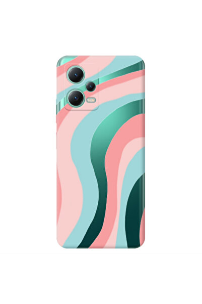 Other Xiaomi Redmi Note 12 Pro 5G Colored lines Transparent Silicone TPU Θήκη