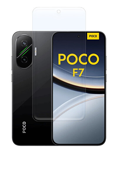 Phonextra Xiaomi Poco F7 Compatible Hd Glossy Nano Screen Protector 9H Flexib...
