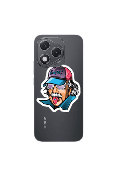Other Honor 400 Lite Einstein Transparent Silicone TPU Θήκη