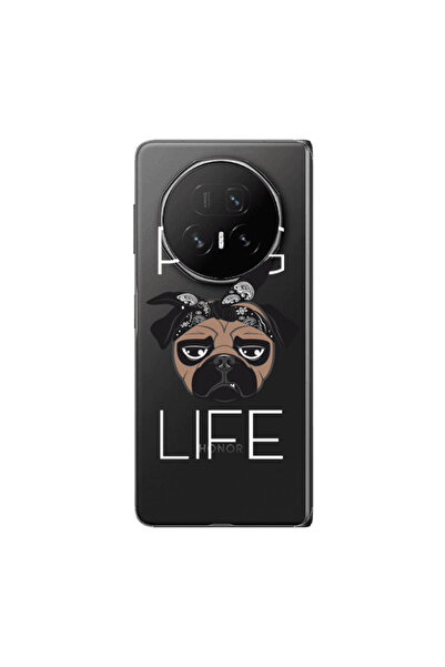 Other Honor Magic V5 Pug Life Transparent Silicone TPU Θήκη