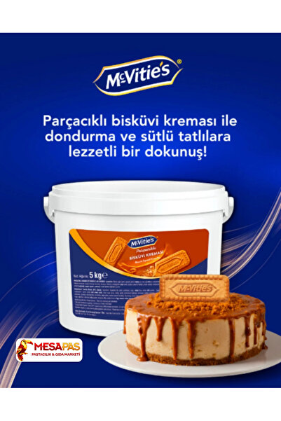 McVities Bisküvi Kreması Parçacıklı 5 Kg