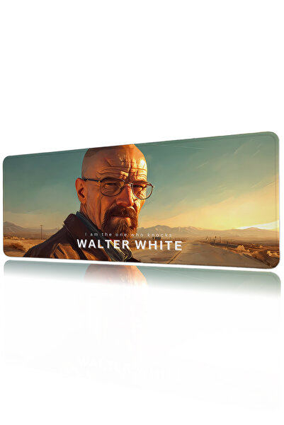 Halura Walter White Breaking Bad 40X90 Patterned Digital Printed Gaming Mouse...