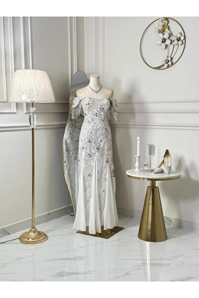vanus fashion 7324-فستان سهره طويل