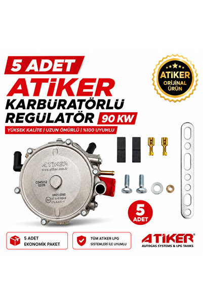 ATİKER Karbüratörlü Regulatör 90 Kw 5 Adet