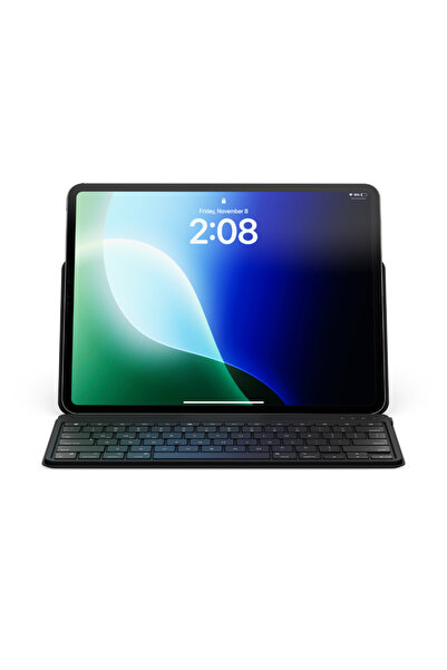 Satechi OntheGo Bluetooth Klavye ve Dahili Stand – İngilizce, Siyah