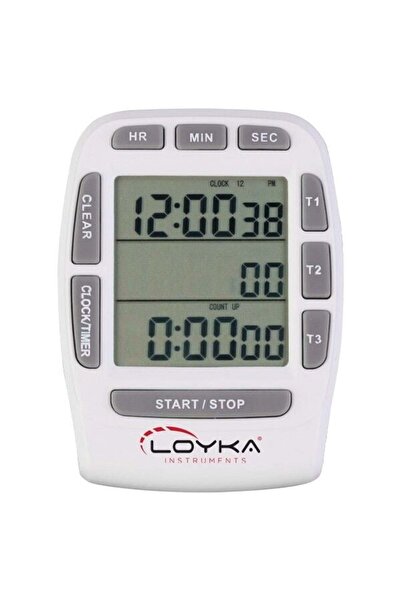 Loyka GE 300 Zamanlayıcı ve Kronometre ''3 Ekranlı''